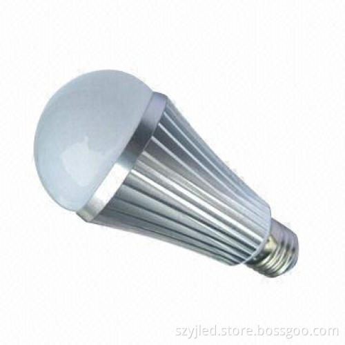 5W E27 LED Bulb with 100 to 240V AC Input Voltage and 400lm Luminous Flux